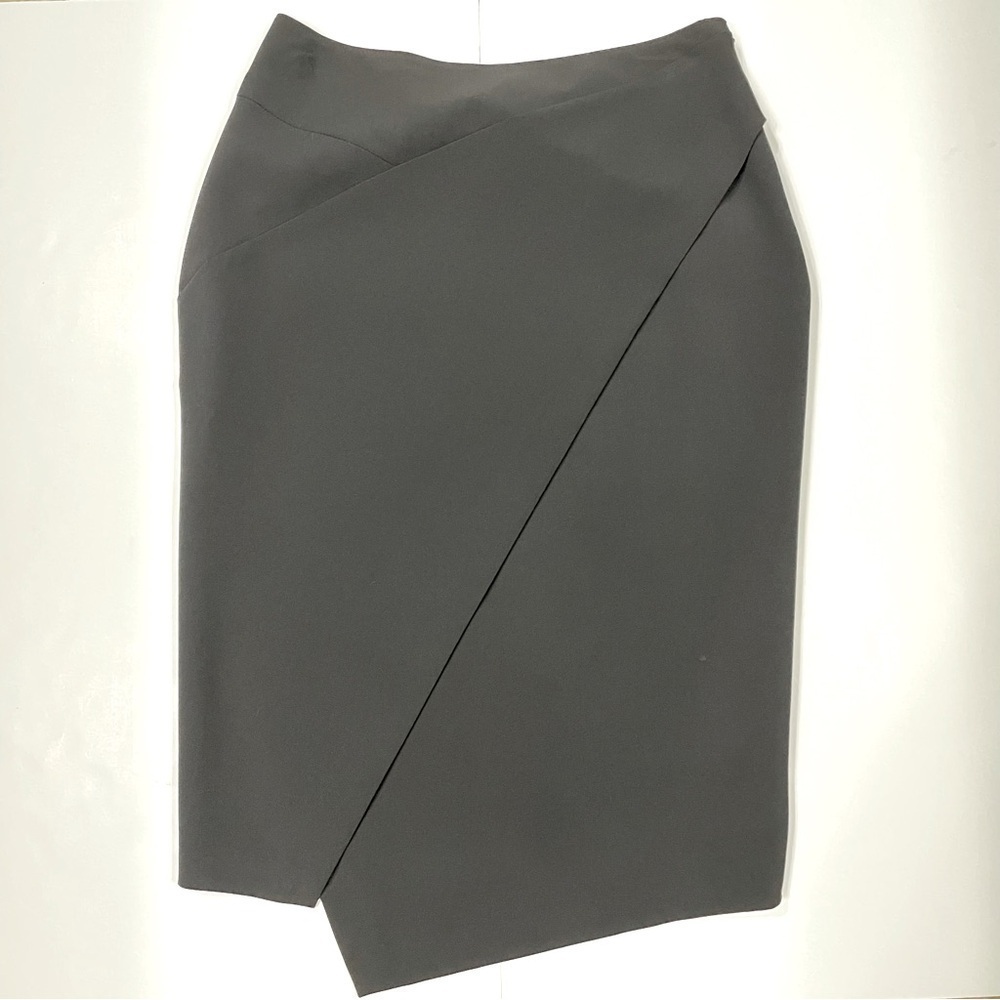 Donna Karan Women’s Asymmetrical Pencil Skirt Size 4 Black
